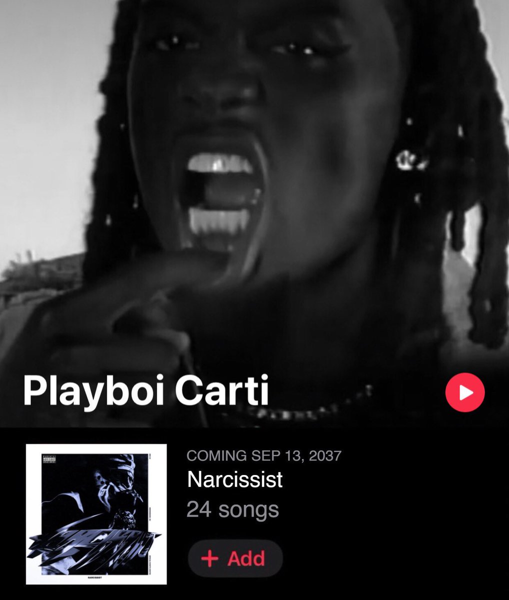 unseenopium's tweet photo. Playboi Carti is set to drop “Narcissist” on September 13!!! 👀🔥🔥🔥🔥🔥 https://t.co/UbjGQicSsV