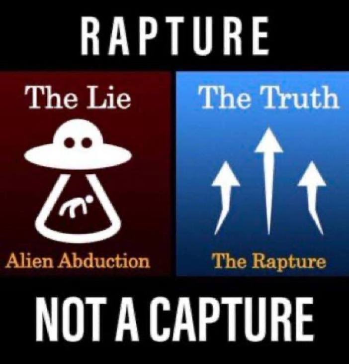 ChristIsComing5's tweet photo. UFOs 🛸 are NOT aliens from outer space. They are inter-dimensional spiritual beings, and will be the deception to explain why many went missing. When the Rapture happens, believers will certainly enter into heavenly places by the WORD OF GOD.

Mark 13:25
“..stars of heaven shall https://t.co/VRXfd7VGHU
