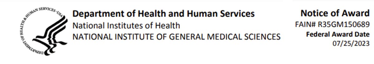 Excited to share that we have been awarded an
<a href="/NIH/">NIH</a> @NIGMS #R35 #ESI #MIRA Award! This grant will help us engineer novel #drugdelivery devices and #sensors to better treat #heartfailure. We are recruiting graduate students and postdocs to our lab <a href="/GTChBE/">ChBE @ Georgia Tech</a> <a href="/GeorgiaTech/">Georgia Tech</a>