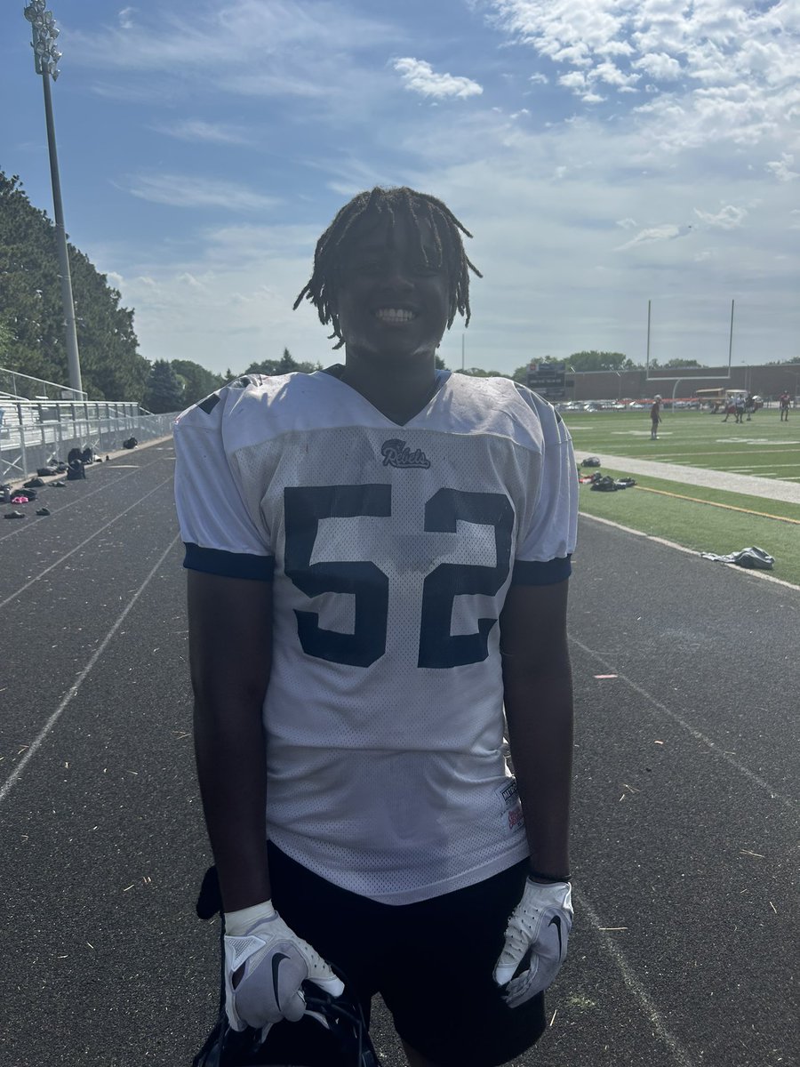 OJW_Scouting's tweet photo. Last week, @PrepRedzoneMN was fortunate enough to get invited to the @CentCougsFB/@cprebelfootball/ @SLPPantherFB scrimmage in Circle Pines.

It was a day of defense! Check out my recap and top performers below ⬇️

@BrodieGemlo1 @josh_lach @TeddyWackman

https://t.co/rNNYbcXMEh https://t.co/VJDUZnRCGe