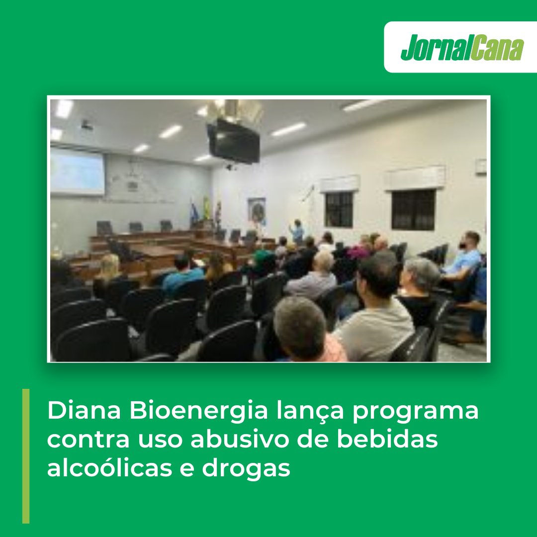 Diana Bioenergia lança programa contra uso abusivo de bebidas alcoólicas e drogas

👉 mla.bs/52fd6f60

#Diana #bioenergia #jornalcana #cananews #noticiadodia #canadeacucar #procana