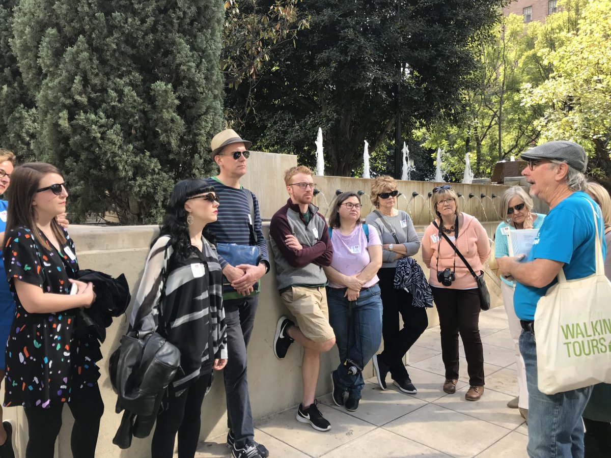 🚨New spots added 🚨 We've expanded this Saturday's FINAL Lawrence Halprin Walking Tour in downtown L.A.! Learn about Halprin's beautiful landscape architecture and how it connects the heart of DTLA. ** Saturday, 8/5 @ 10:00 a.m. Tix @ bit.ly/3DFgpU0 **