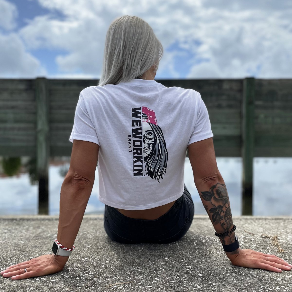 weworkinbrand's tweet photo. NEW Women’s CROP TEES! Grab 'em NOW!!!
Pick your fav TEE color THEN choose from [7]  different back graphic colors!

Shop here: https://t.co/wvNw2BfVA8 https://t.co/Twmh9XReI2