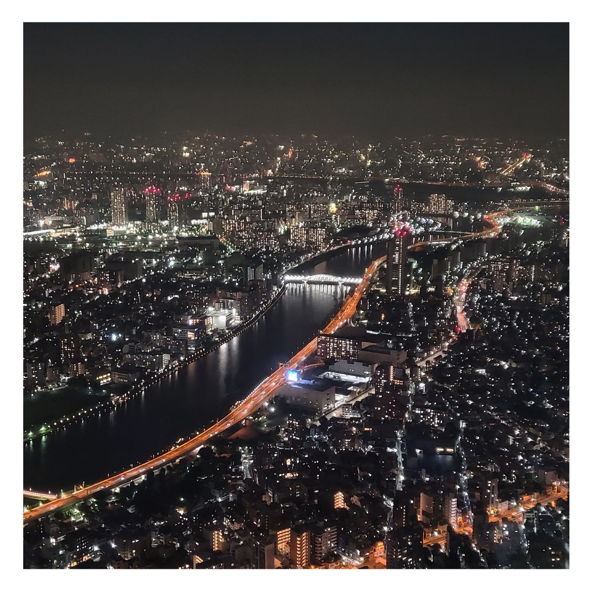Rivers from around the 🌎: The Sumida River, Tokyo, Japan. 📷 Rashid Mushkani (2022)