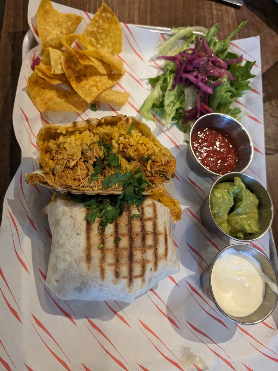 SupperCardiff's tweet photo. A  unique concept from @Vivo_Amigo mixing Indian and Mexican food. We all enjoyed a great value meal. https://t.co/EdUCOa8LD8