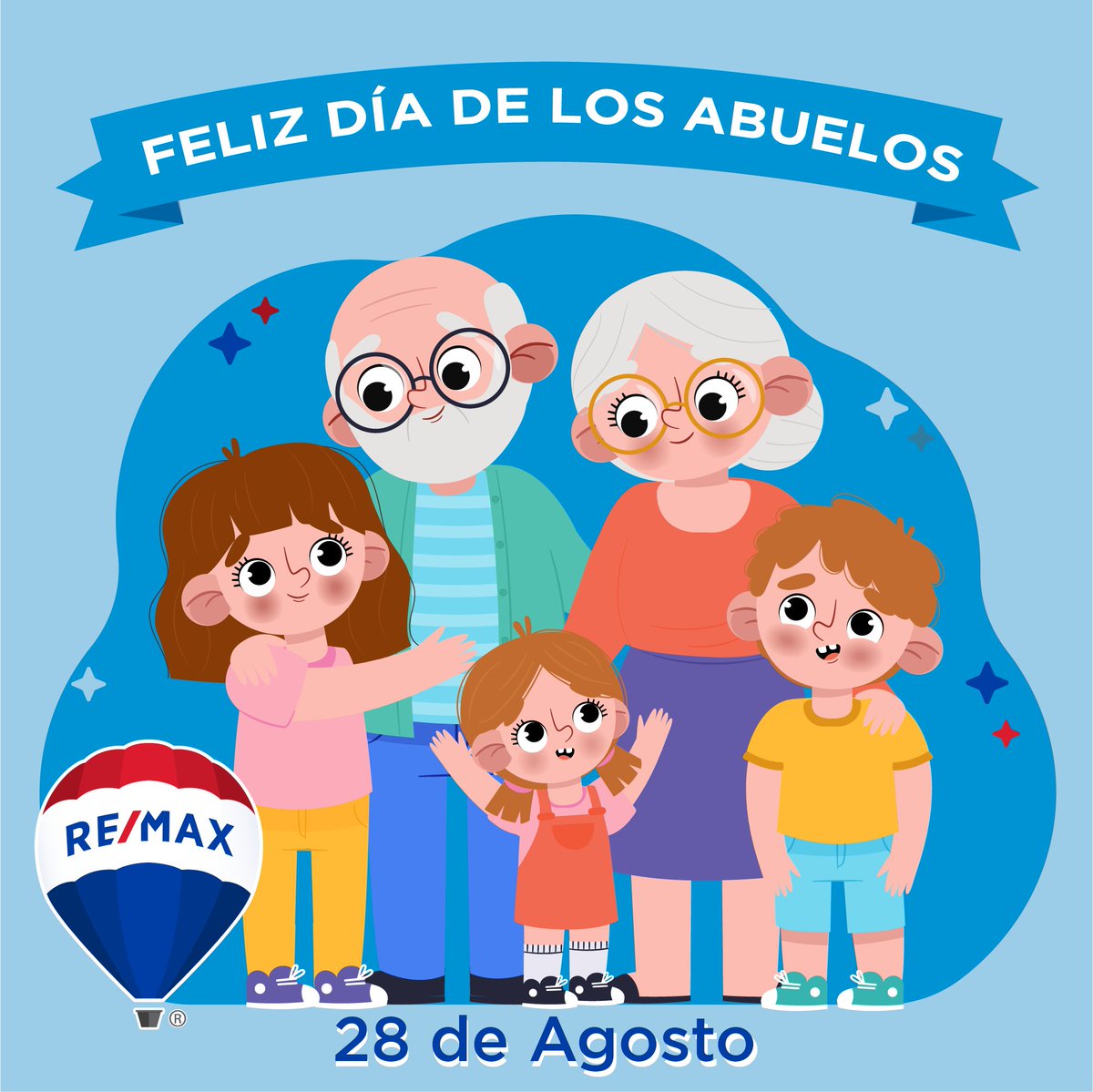 remax_global's tweet photo. 👵👴💕 ¡Abrazos llenos de sabiduría y amor! ¡Feliz Día de los Abuelos! 🎉🥳 https://t.co/KgI0ZpFbCj