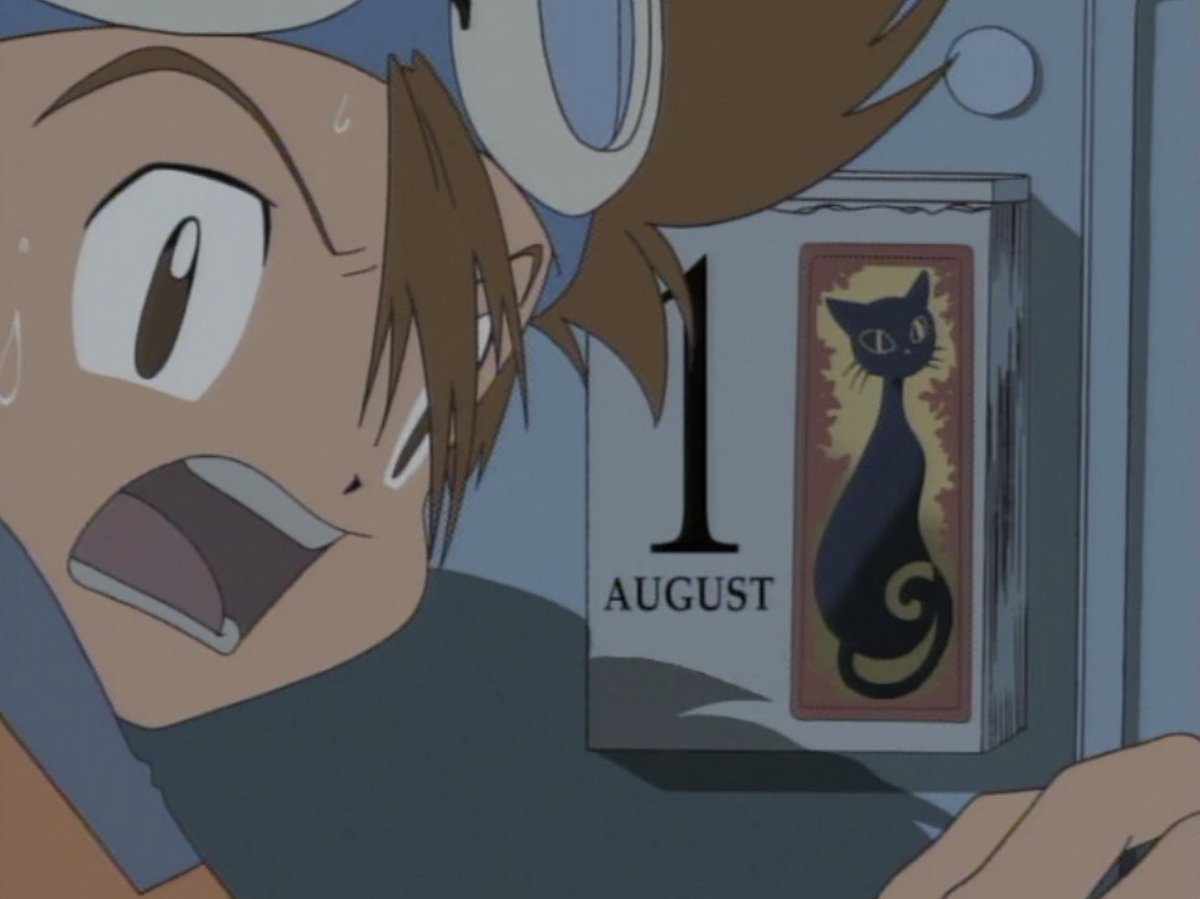 ToeiAnimation's tweet photo. Today's August 1st! #Digimon https://t.co/dBEKa67FbW