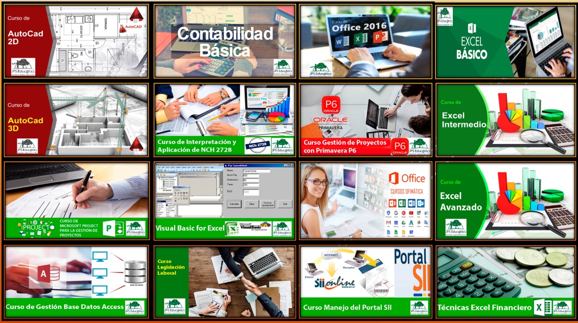 jpseducatics's tweet photo. Conoce nuestros programas de capacitación en #Computación #Excel #PowerBI #PrimaveraP6 #Autocad2D #Autocad3D modalidad presencial y online sincrónico (Clases en vivo) en o desde #Antofagasta https://t.co/xVnQ3P3okg