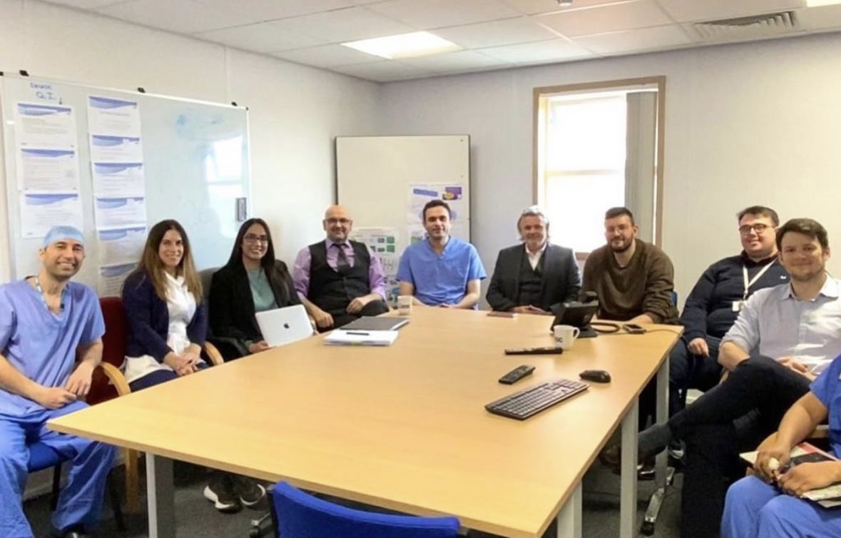 the_SWLEOC's tweet photo. It’s been a great year with our Junior Clinical Research Fellows. They’ve completed various projects and even presented nationally and internationally. Good luck on your new adventures, we’ll miss you! @DeiaryKader @iafzal1 @vipin_asopa @Jadw94 @amrwomersley #Fellows #JCFs https://t.co/lsqAmum7Pw