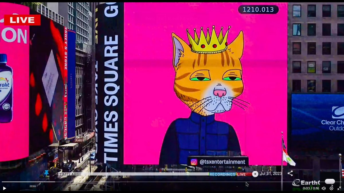 GUTTER GOES TO TIMES SQUARE >> <a href="/GutterCatGang/">Gutter Cat Gang</a>  Member <a href="/amazzara1/">MagnumAPI</a> Snags Prime NYC Location To Promote The Gang! 

Find out more about the GCG in the Big Apple: guttercattimes.com/post/gutter-go…
