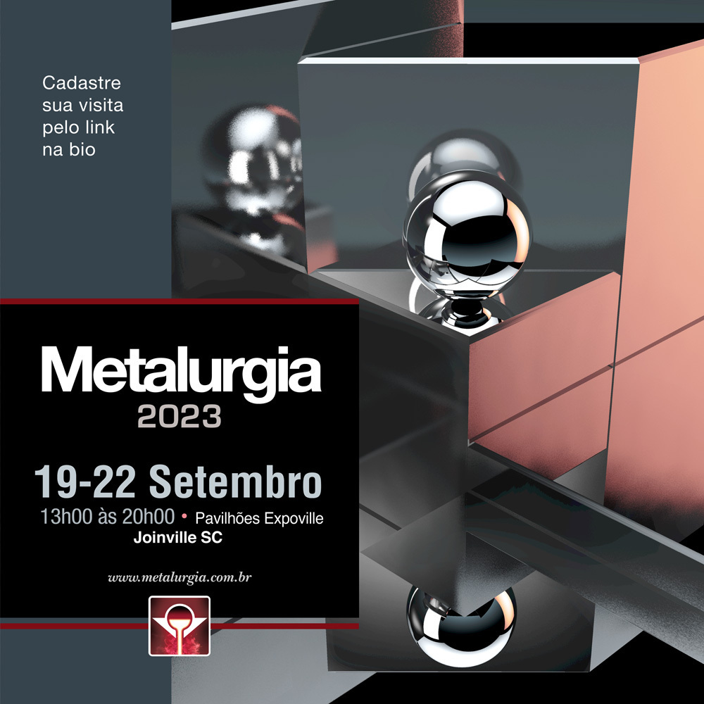 MesseBrasil's tweet photo. Estes são apenas alguns destaques que você verá em exposição. Nesta edição a Metalurgia reúne mais de 5 anos de desenvolvimentos tecnológicos em uma feira maior e mais internacional. Tecnologias de ponta e novos conceitos produtivos que estão movimentando a indústria do metal. https://t.co/yJC7y0LlE4