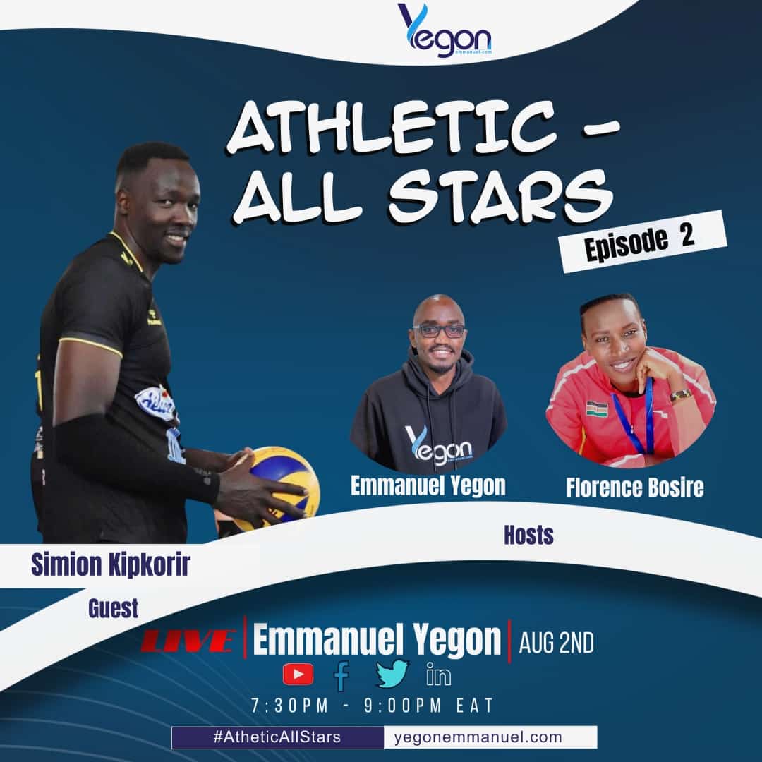 DeaclanR's tweet photo. Guys tune in tomorrow for yet another interest session of funs and there all stars the best blocker in africa Simon kosirai live on YouTube at emmanuel yegon also live on twitter @yegonemmanuel_ @Trailblazersvc @CAVBPress @FIVBWorIdLeague @FLORESITSA https://t.co/goZbh6jM0e