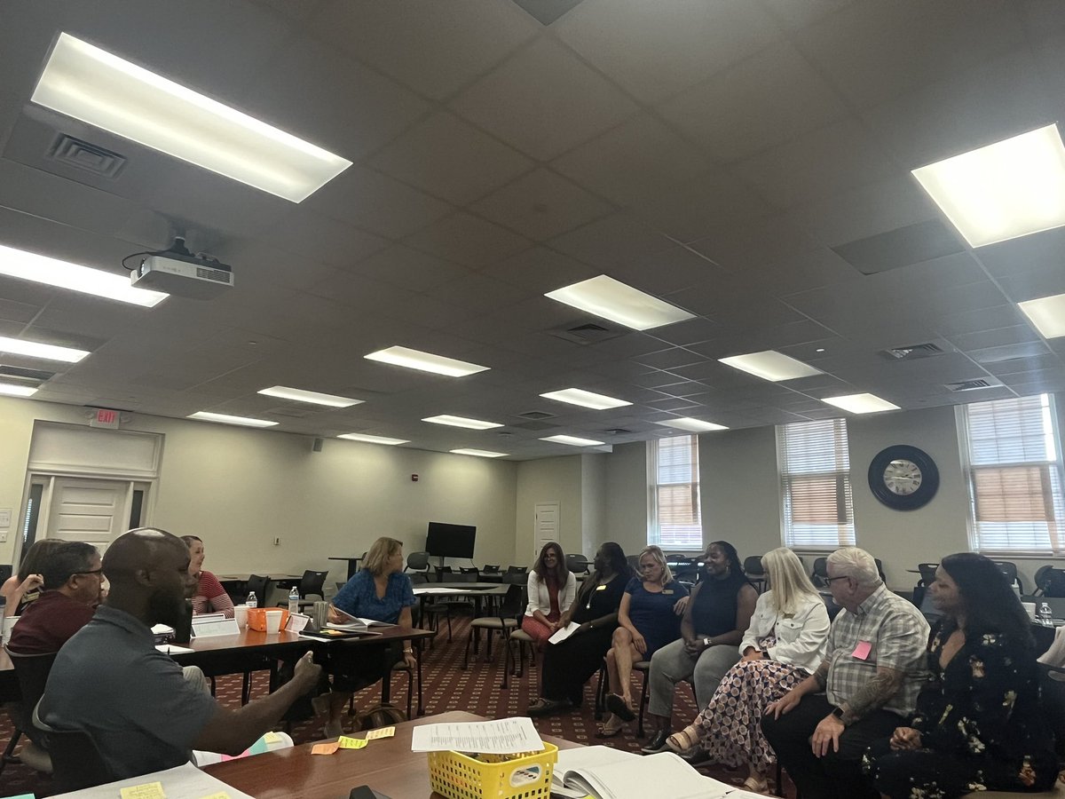 JuliaHigdon's tweet photo. Comprehensive Needs Assessment training entails analyzing data, mock interviews, and developing hard questions for stakeholder subgroups. Great job to colleague @dr_anderson79 for leading the focus group exercise this afternoon @NCDPI_OFP https://t.co/HfOF6npM0U