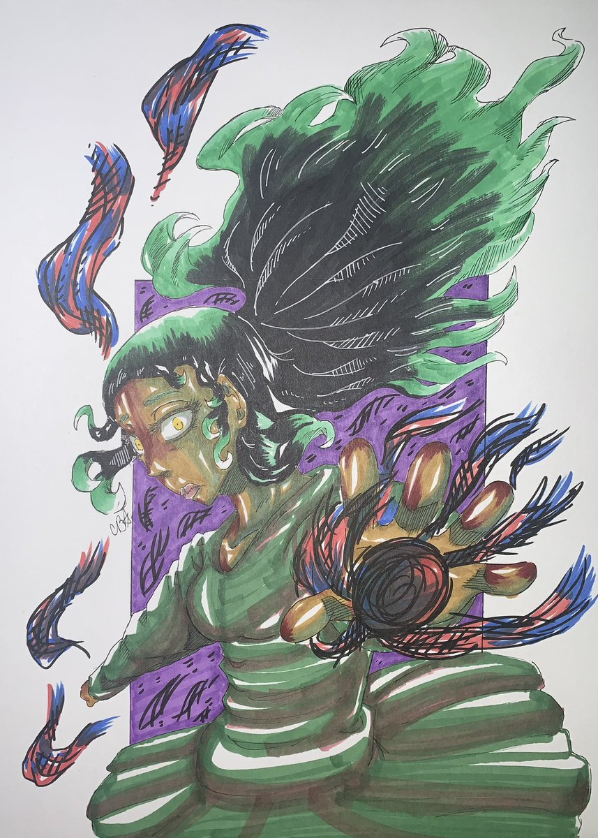 CameronAngelo98's tweet photo. I’m just out here having fun ✍🏾🎨

#art #draw #manga #webtoon #webtooncanvas https://t.co/8WMoXExYsg