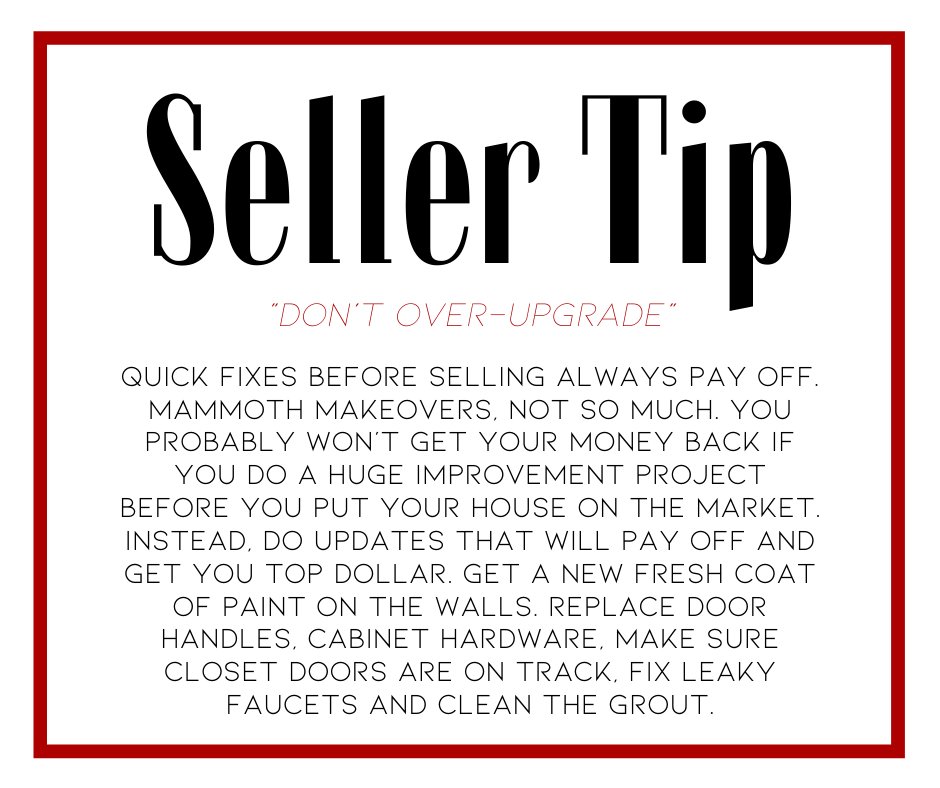How can you increase your home's value? Here are some tips about remodeling to get you started! Click the link in our bio for more! #sellertips #remodeling #CharlestonRealtor