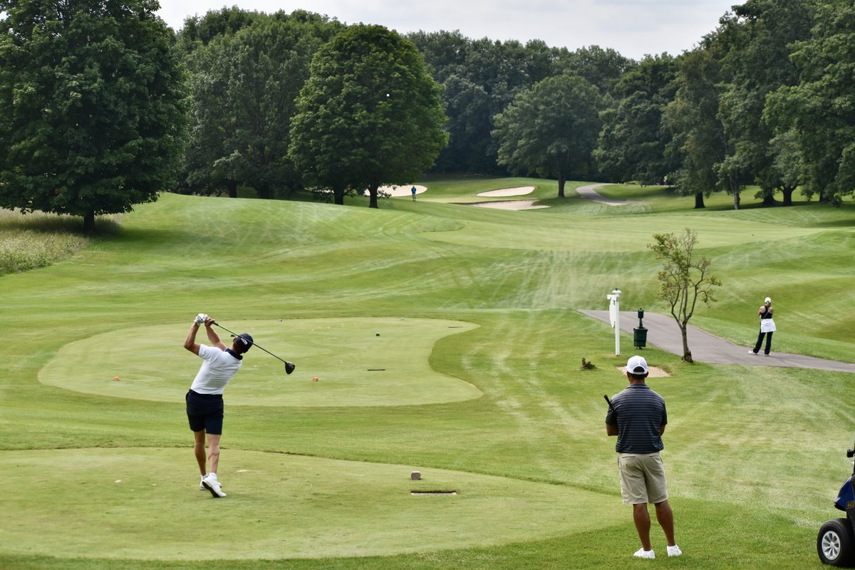 BOYNE_Golf's tweet photo. Day two of the Tournament of Champions at Boyne Mountain is nearing completion. Tomorrow's final round field will be cut down to 70 after today's round. Check back for today's recap later this evening! #BOYNEGolf #TournamentofChampions https://t.co/VrpEzKigsL