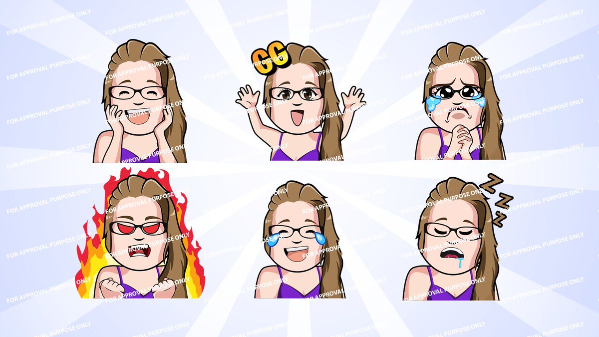 Face Character Logo, Banner and Emotes for my client @MTMStreaming 

Dm for yours always here for you😊

#logo #banner #emotes #kickstreaming #KickStreamers #streaming