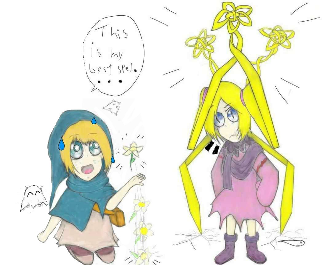 Bachi2024's tweet photo. Niche [Tegami bachi] and Nicola [Nicola Traveling Around the Demons' World] 
Who among them can do better tricks?

#Fanartcrossover
#Tegamibachi
#テガミバチ
#NicolaTravelingAroundtheDemonsWorld
#ニコラのおゆるり魔界紀行 https://t.co/CI5Ts5HGAg