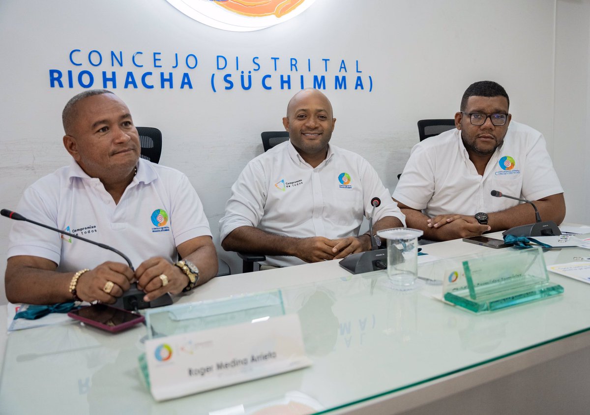 concejoriohacha's tweet photo. @concejoriohacha dio inicio al tercer período de sesiones ordinarias correspondientes a la vigencia 2023, contando con la participación del Sec. de Gob. con funciones de alcalde Leandro Mejía, en este espacio el concejo solicitó priorizar la atención urgente a: abrimos hilo🧵 https://t.co/u18b0qzw0z