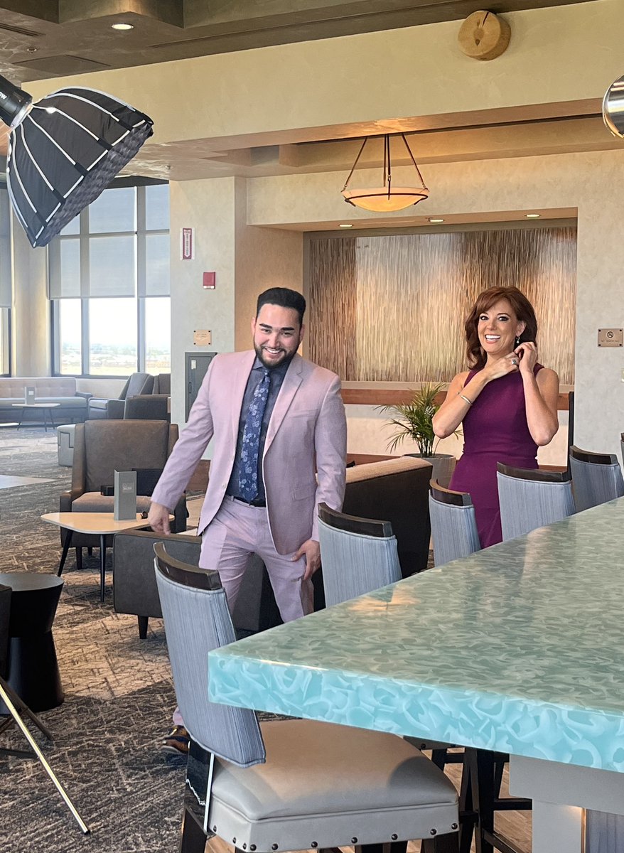 Some behind the scenes prep today for the Night for Sight Gala … Just a few tickets left! Saturday Aug 12th, Sandia Resort. The event is an absolute blast and raises money for visually impaired students and research grants <a href="/JulietteVision/">JulietteFoundation</a>