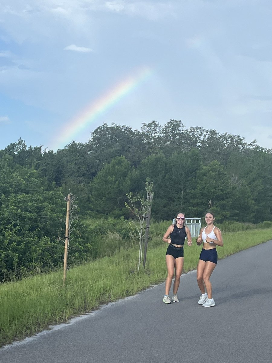 Don’t turn around, don’t look back. Keep moving forward. Keep pushing, the pot of gold is at the end of the rainbow, not the beginning!@rrhsknights <a href="/RRGirlsWts/">RRHS Athletic Director</a>