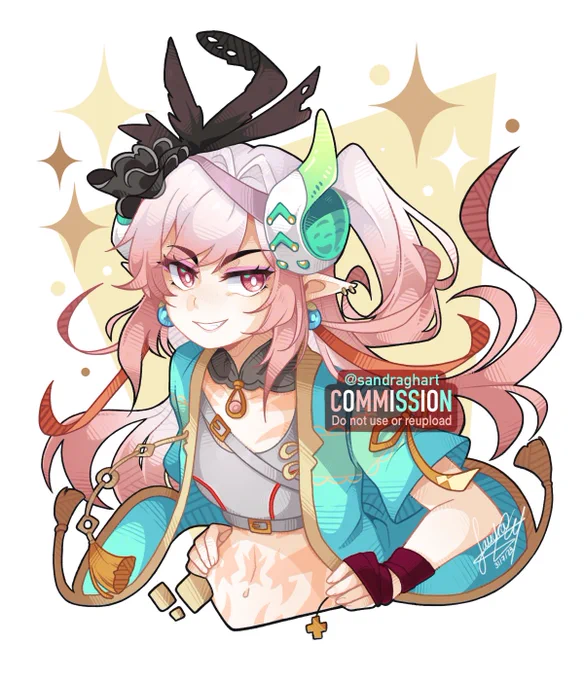Senvara!  Comm for ! I enjoyed a lot drawing her!