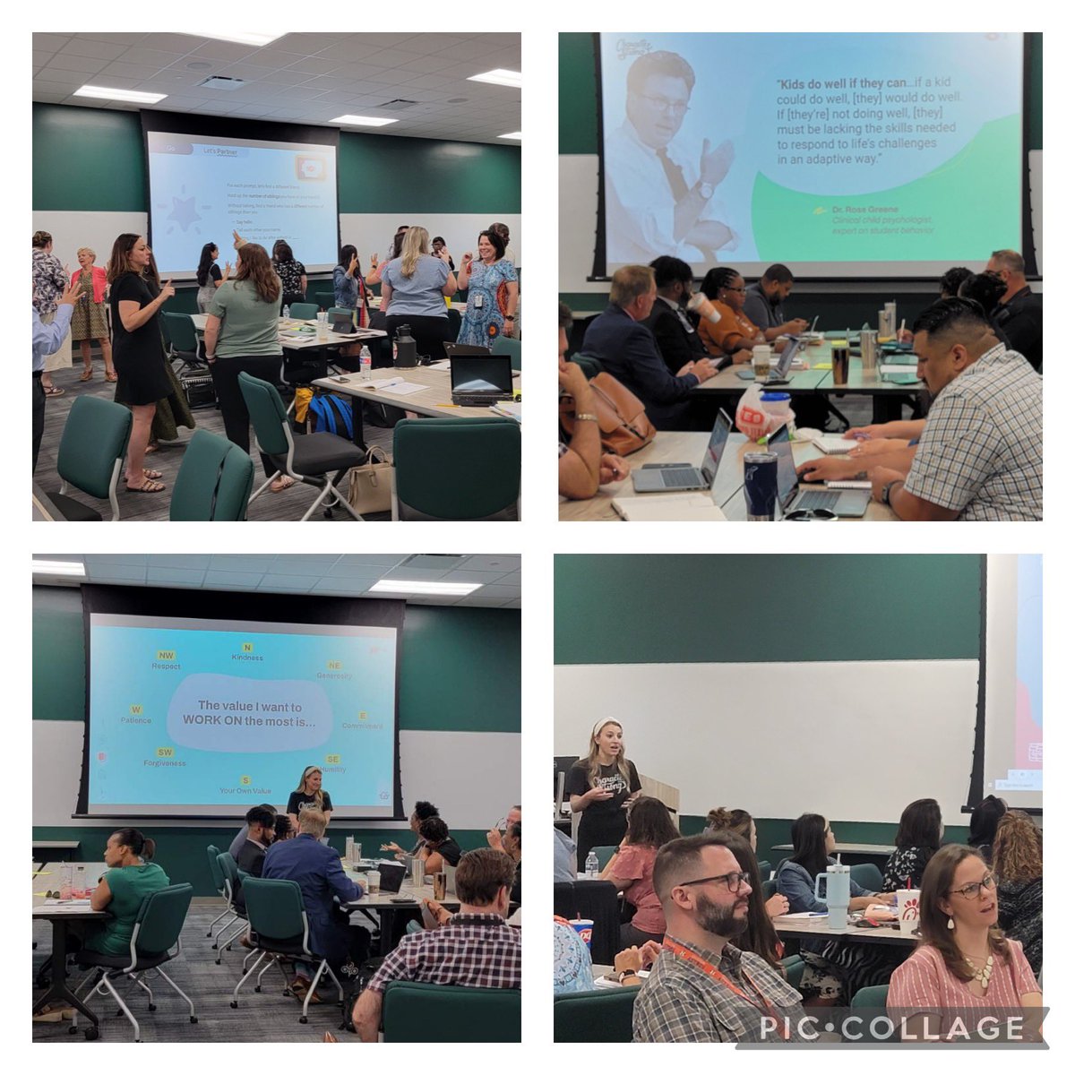 FshawShaw's tweet photo. @CharacterStrong Equipping school leaders to implement SEL that STICKS @AlvinISD #EachStudentEveryDay #ThisIsThePlate https://t.co/vIia45Y8Pu