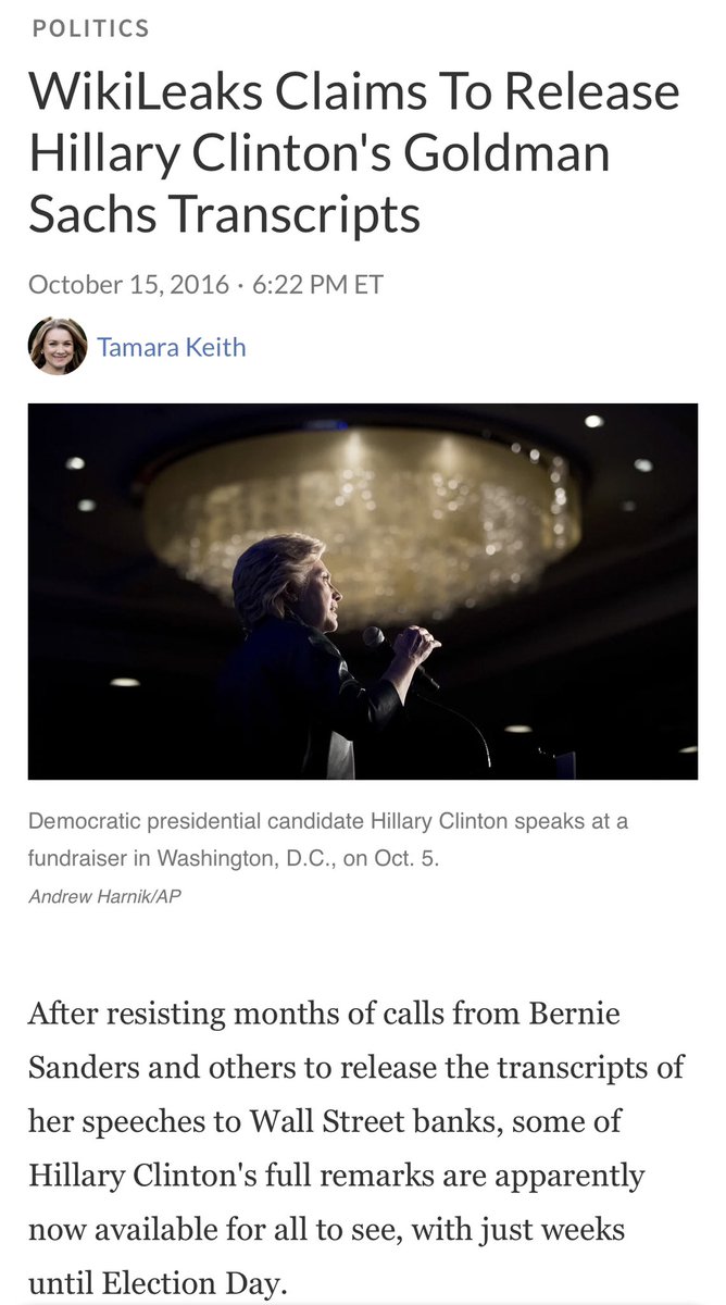 LizCrokin's tweet image. BREAKING: The body found in the waters of Newton Creek in New York City turned out to be missing Goldman Sachs analyst John Castic.

Goldman Sachs has donated millions to the Clinton Foundation. Also, Wikileaks exposed via the Podesta E-mails in 2016 that Goldman Sachs paid her…