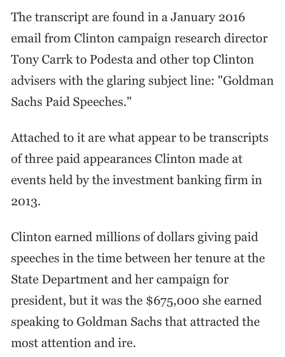LizCrokin's tweet image. BREAKING: The body found in the waters of Newton Creek in New York City turned out to be missing Goldman Sachs analyst John Castic.

Goldman Sachs has donated millions to the Clinton Foundation. Also, Wikileaks exposed via the Podesta E-mails in 2016 that Goldman Sachs paid her…