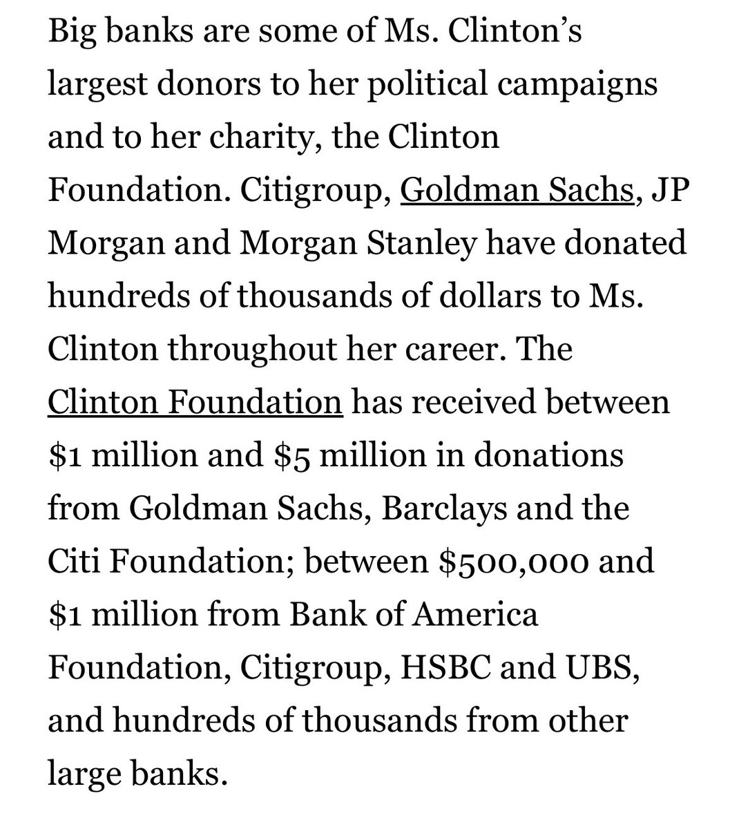 LizCrokin's tweet image. BREAKING: The body found in the waters of Newton Creek in New York City turned out to be missing Goldman Sachs analyst John Castic.

Goldman Sachs has donated millions to the Clinton Foundation. Also, Wikileaks exposed via the Podesta E-mails in 2016 that Goldman Sachs paid her…