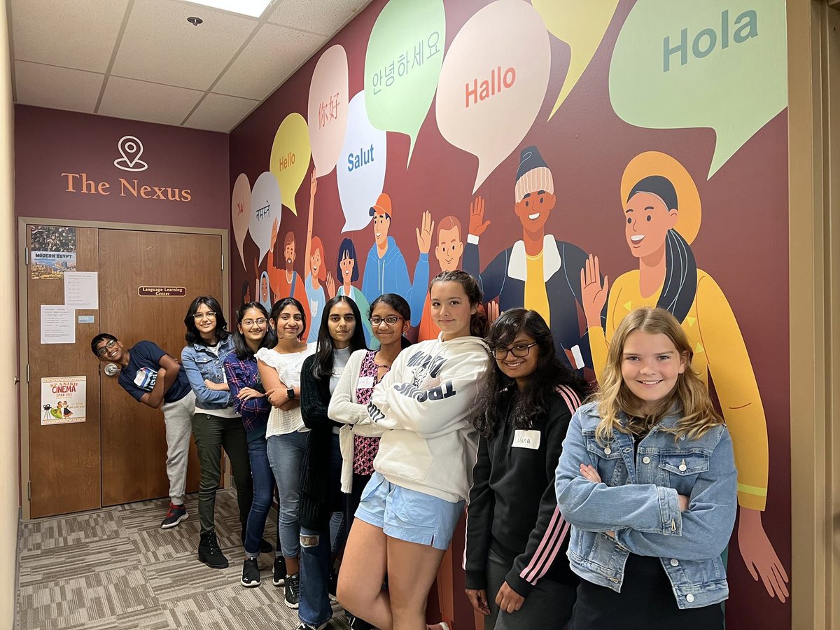 GannonU's tweet photo. Gannon's Global Leadership Summer Camp is off and running, inspiring young minds and fostering their passion for global issues, diplomacy and public speaking. #GUPossibilities https://t.co/HNGIDcNUi1
