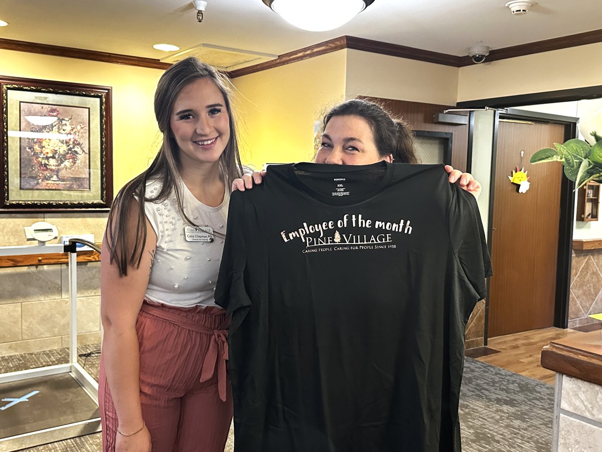 pinevillageks's tweet photo. Congratulations to our July Employee of the Month: Jessica Berry!

Jessica has a servant's heart and is very compassionate and caring to our residents. She is always happy and positive!
We love having her on our team! https://t.co/amG0b1PlNX