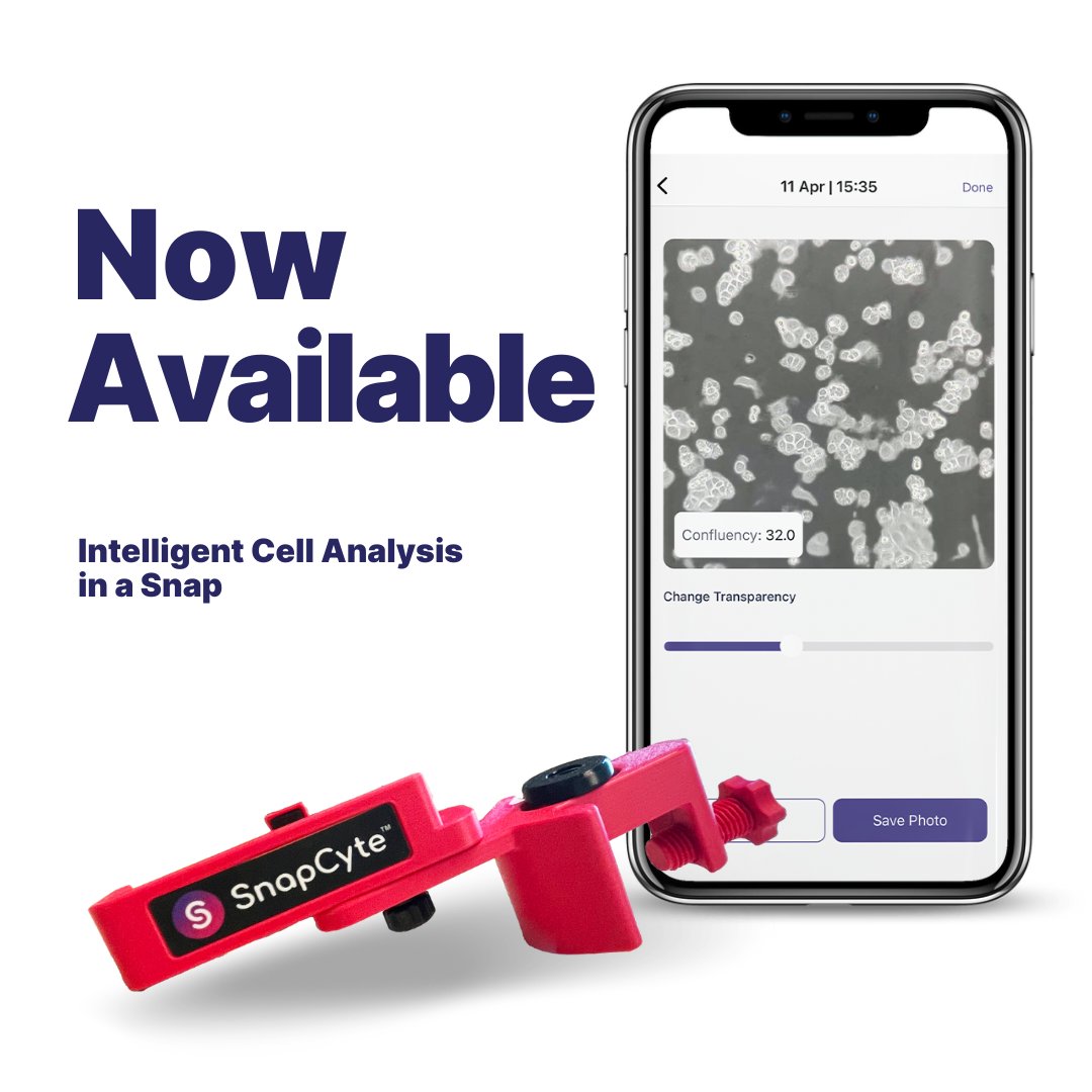 The SnapCyte™ App and SnapCyte™ Adapter are now available! Visit our website to see our subscription plans:
hubs.la/Q01ZGRRg0
#SnapCyte #CellCulture #CdnInnovation