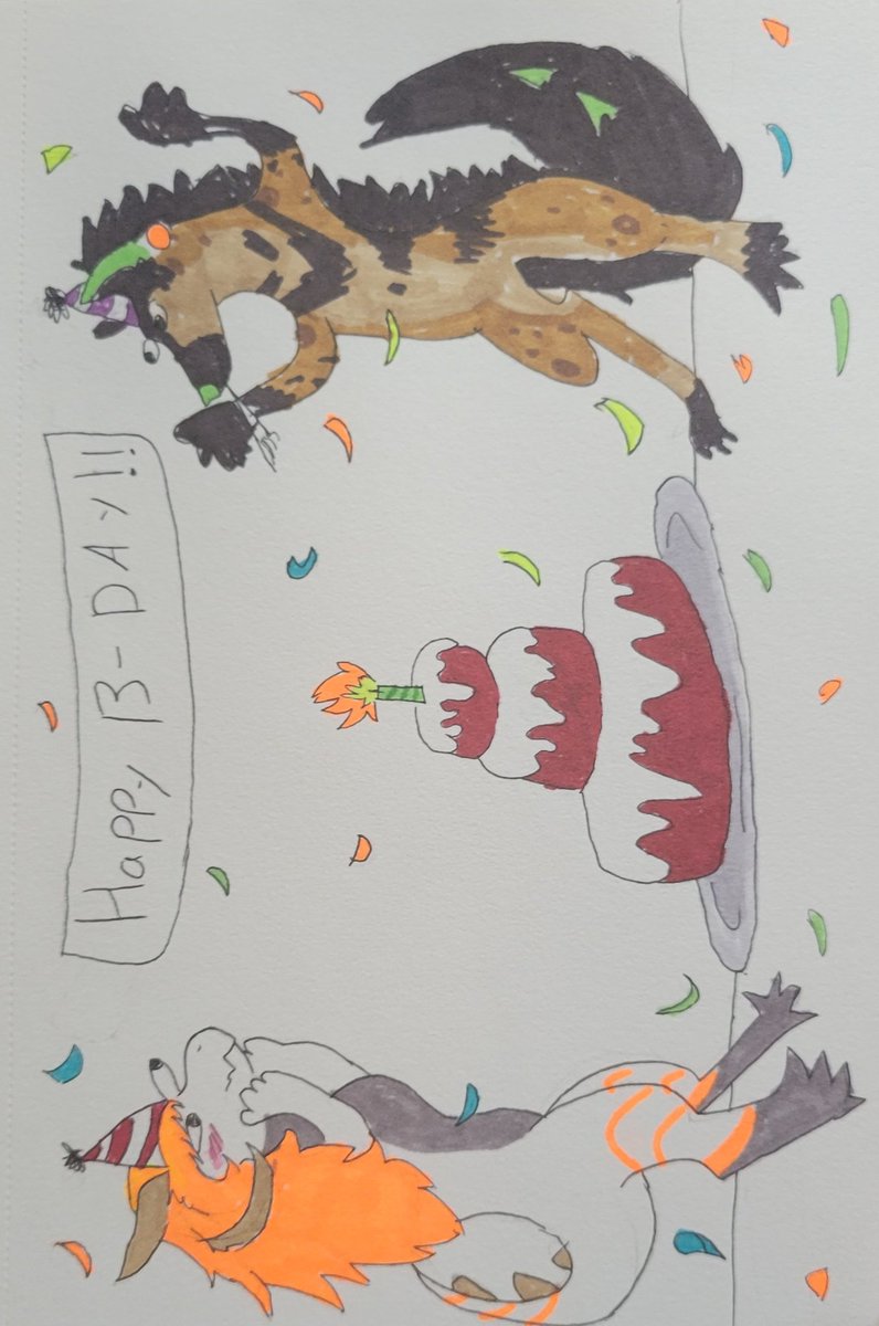 GrumpyMilkQueen's tweet photo. Uhm,erm, late bday art for @MaximusDaDrago1 !!! I love you ♡♡ https://t.co/zm029hhZ63