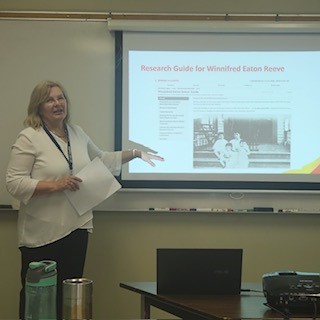 ChristenaMcKil1's tweet photo. Ta dah! The Research Guide for Winnifred Eaton Reeve https://t.co/U7264lqatI was debuted at the @WEatonArchive Conference. A great starting place @UCalgaryLibrary  to begin researching this remarkable woman. @UCalgaryArts @UofCEnglish  @Marychapman62 @KEHSkinazi @ShaunMHunter https://t.co/NYa6GjHkGj