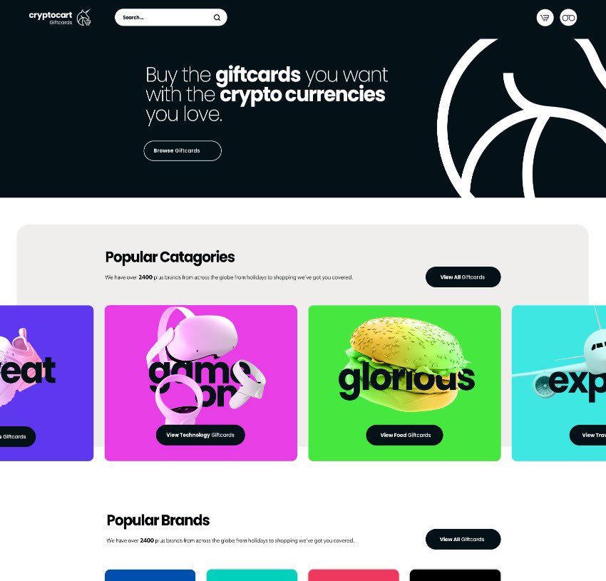 CryptoCartCC's tweet photo. 🚨 TEASER ALERT 🚨

Below is a few sneak peaks of our planned developments which is currently in beta-testing with the community.

𝗜𝗺𝗽𝗿𝗼𝘃𝗲𝗺𝗲𝗻𝘁𝘀 𝗶𝗻𝗰𝗹𝘂𝗱𝗲:

1. An improved, faster, headless e-commerce system

2. Improved front-end

3. An improved, scalable backend infrastructure

4. A white label solution that is brandable for partners to have their own stores, which will drive volume through our payment processor directly benefiting the CryptoCart Vault.

5. A unified admin area for viewing orders

6. An improved automated update process from gift card vendors to reduce issues with cards becoming unavailable

7. CryptoCart Mobile Application

8. And last but not least, tiered discounts.

So, you may be asking, post all of our developments we have been working on over the last year, 𝘄𝗵𝗮𝘁’𝘀 𝗻𝗲𝘅𝘁?.

Below you can find our much anticipated growth paper which highlights some of the next steps for CryptoCart.  It is our spin on an updated roadmap / whitepaper post all developments above coming to fruition and going live on a main-net.

https://t.co/JKZCgxDLG2

𝗣𝗔𝗧𝗖𝗛 𝗡𝗢𝗧𝗘𝗦 𝗥𝗘𝗟𝗘𝗔𝗦𝗘 𝗢𝗩𝗘𝗥 𝗧𝗛𝗘 𝗡𝗘𝗫𝗧 𝗙𝗘𝗪 𝗗𝗔𝗬𝗦