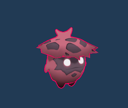 GachaGolf's tweet photo. 🎵Everybody wants to  beeeee - MY ENEMYYYY 🎵 . Getting our prototype enemy designs into Gacha golf so we can test enemy designs that aren't cubes! This is the basic little deadly mushroom, I call them MUSH ! https://t.co/pvyya7GTki