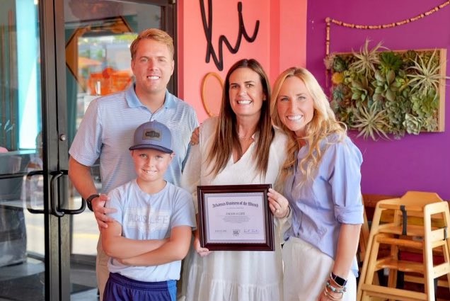 Thank you, <a href="/Tacos4LifeGrill/">Tacos4Life</a>,
for your incredible work to fight world hunger.

For every meal a customer buys, they donate one to <a href="/fmsc_org/">Feed My Starving Children</a> — and in just 9 years, they’ve donated 30 million meals.

I was proud to recognize them today as the July Arkansas Business of the Month.