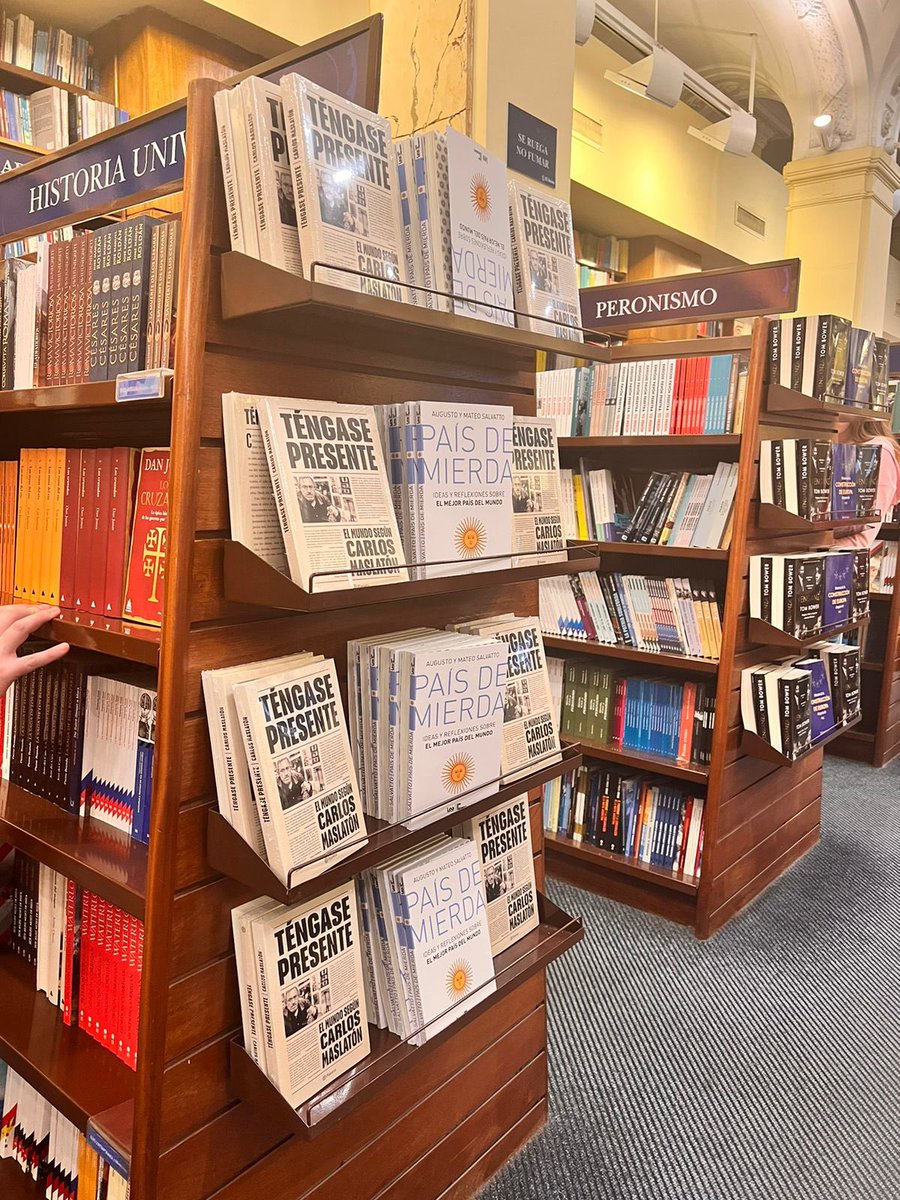 CarlosMaslaton's tweet photo. Repórtaseme desde El Ateneo de Florida al 300. Téngase Presente - El Mundo Según Carlos Maslatón. https://t.co/GXqkWAjdD1