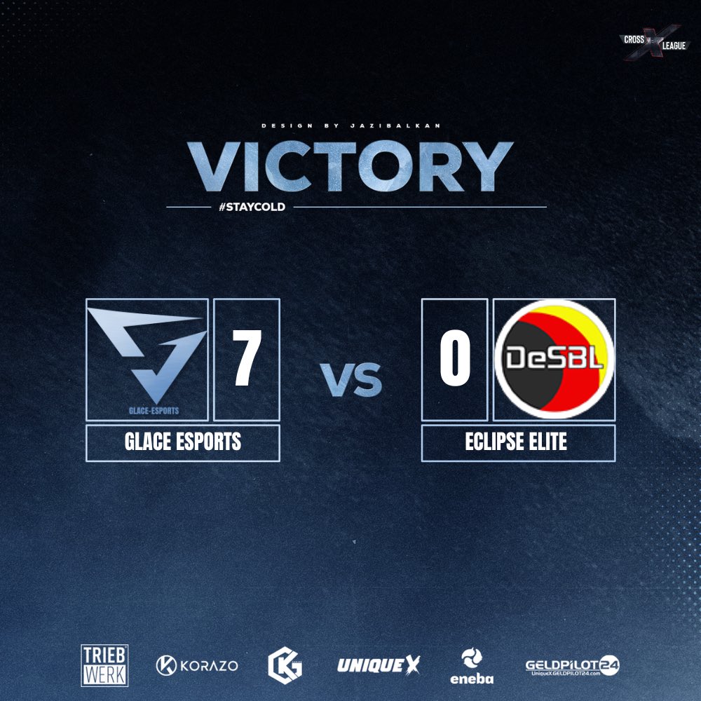 Hallo Community, am 01.08. den 6. Spieltag der [XBO+PS] Rainbow Six Siege Cross League #1 F haben wir einen sehr starken 7:0 Sieg gegen Eclipse Elite errungen.
Von der Vorhersage von 94% für Eclipse Caster-Stream im Voraus ließen wir uns überhaupt nicht beeindrucken.