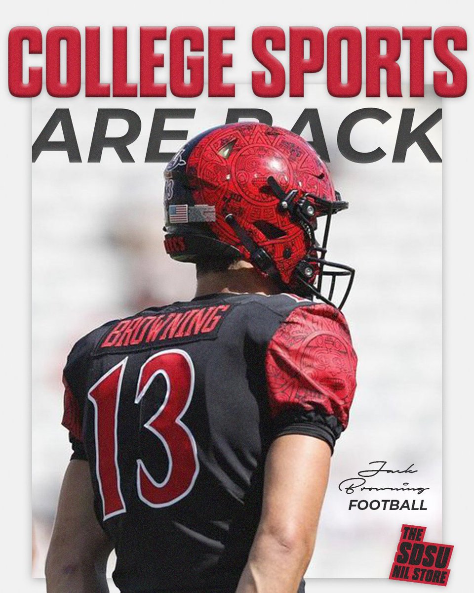 SDSUNILStore's tweet photo. What sport are you most excited for this season?
#NIL #NILStore #AztecNIL https://t.co/Q0fBk7A9PQ