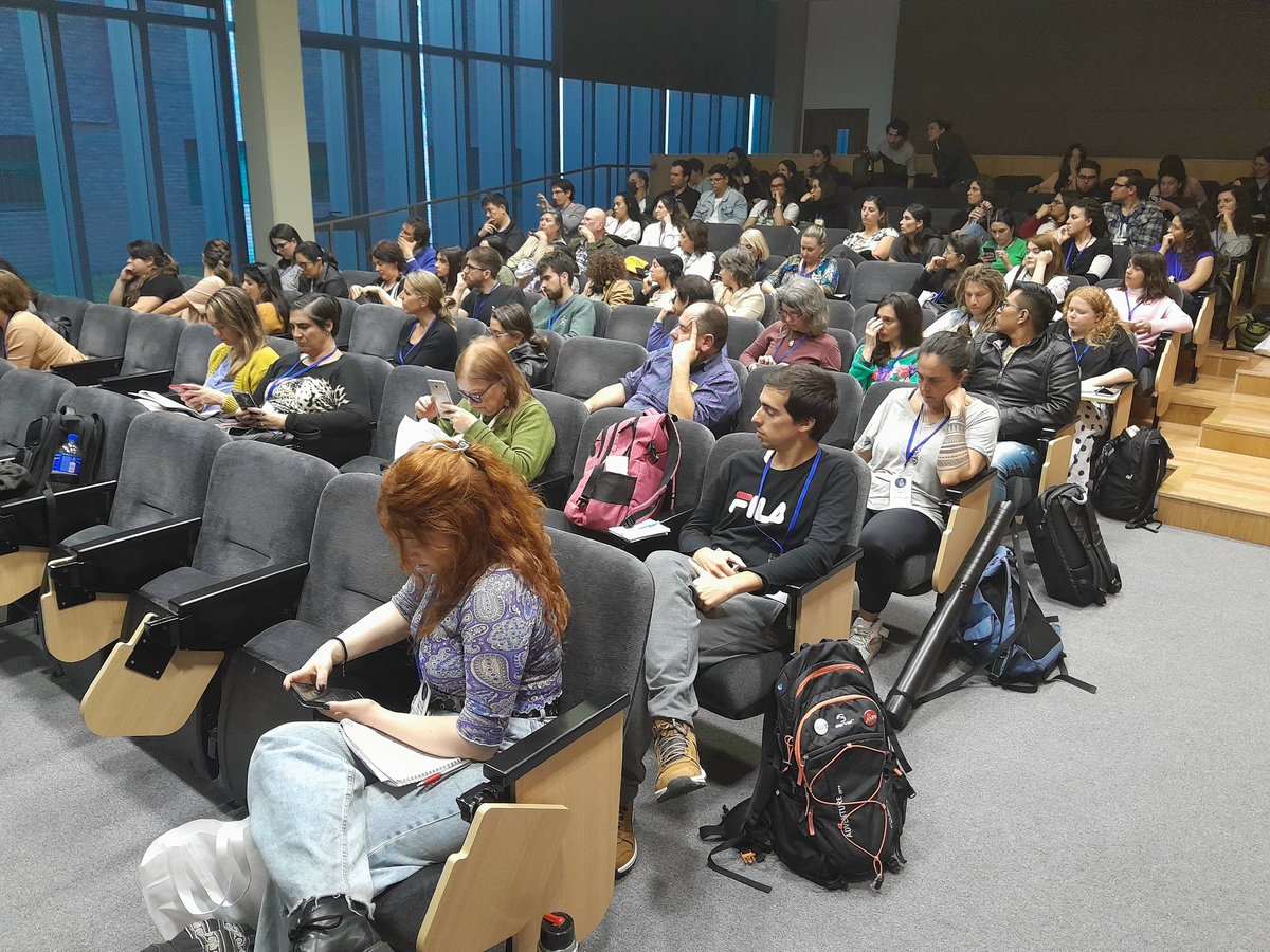 oikossokio's tweet photo. Ante una concurrida audiencia del @cilcal23 contamos la historia de Mastigodiaptomus galapagoensis, el copépodo perdido de Galápagos @espol @DEC_INV_ESPOL @AB_limno @RLimnologia @Lucianagbarbos1 @AndreaRosado92 @luzmasoto @SILcongress @ldominguec @CarlosMonsalveA #ESPOLesCiencia https://t.co/QLBR2L05pO