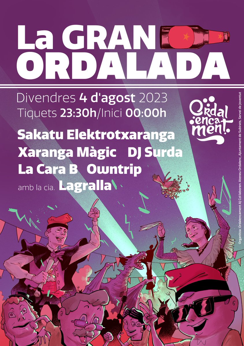 Com mola muntar la Gran Ordalada, però com molaria participar-hi sense preocupacions. 
Aprofiteu-ho els que podeu, i ens veiem divendres! 🍻