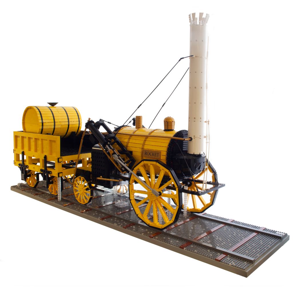 blocksmagazine's tweet image. Check out this #LEGO Stephensons Rocket by Steve Mayes #weloveMOCs