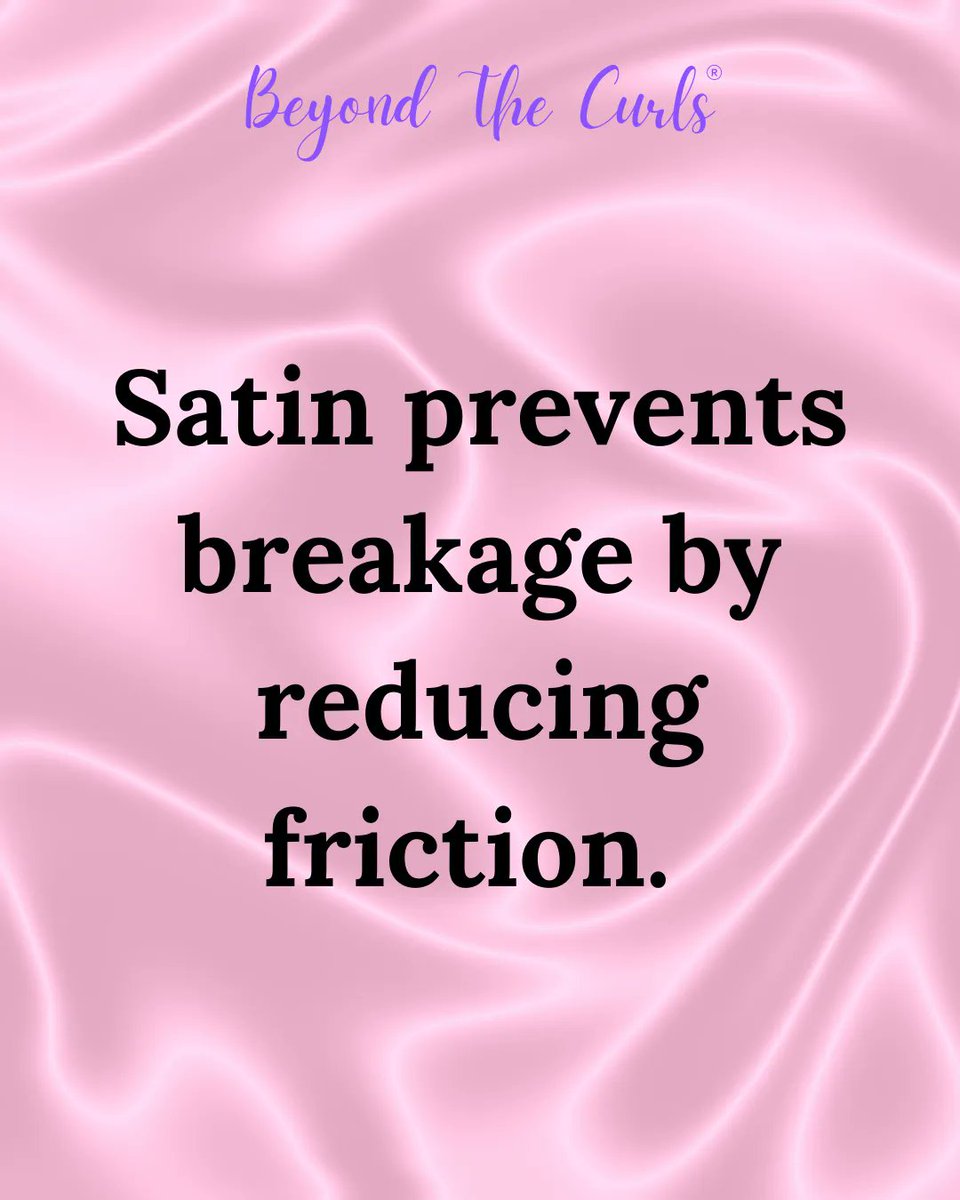 beyond_curlsco's tweet photo. Satin = a naturals best friend 😍
Take a peak at our post and check out all the ways Satin can become your best friend, too! ↗️ Do you use satin products to keep your hair healthy? Comment below ⤵️ 
#satin #haircare #sleepprotection #bonnet #satinscarf #satinbonnets #naturalhair https://t.co/IboabHvO1T