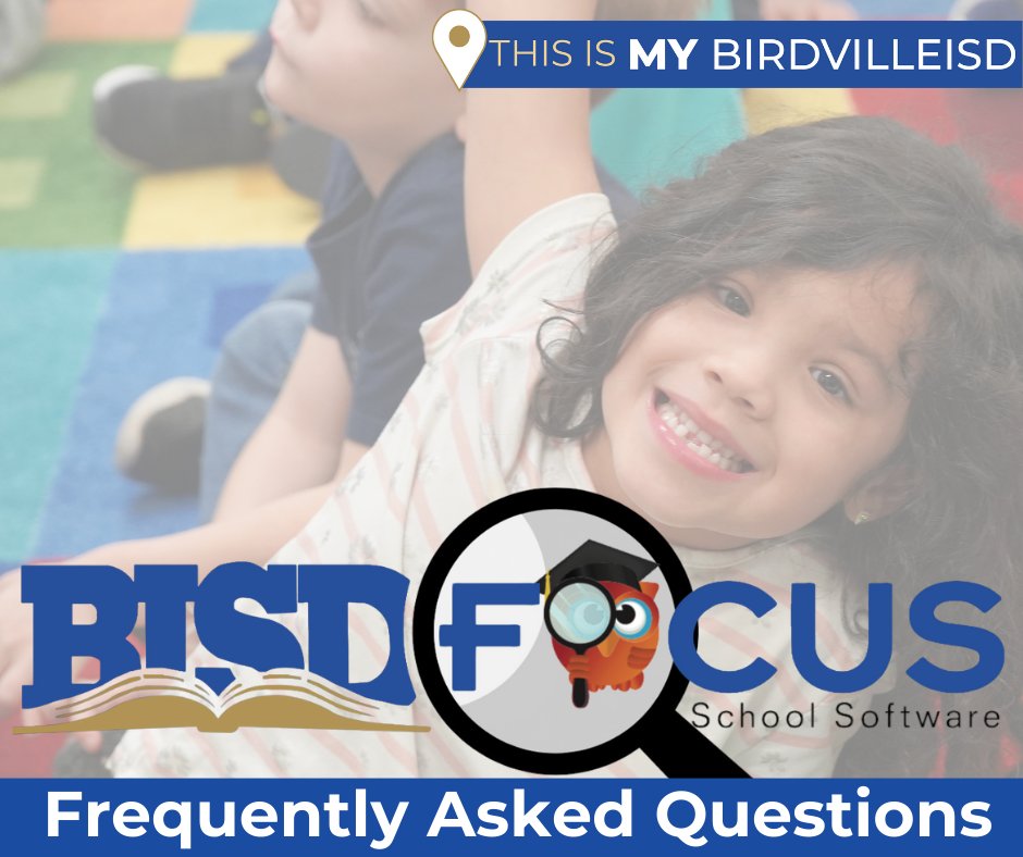 We've heard your feedback loud and clear about the new Student Info. System, FOCUS! We're working to answer all those Frequently Asked Questions and to help make this transition better! 💻💡 Visit birdvilleschools.net/onlineregistra… to view a list of FAQs regarding FOCUS!