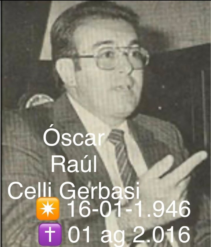 <a href="/profytecad/">PROFYTEC AD</a> <a href="/abetancourts/">Alberto Betancourt</a>: Hoy conmemoramos el 7mo aniversario de la partida fisica de un Extraordinario Politico y Excelente Gobernador del Estado Carabobo como lo fue OSCAR RAUL CELLI GERBASI (QEPD).Alli su historia. es.m.wikipedia.org/wiki/%C3%93sca…  .. <a href="/humbertocelli/">Humberto Celli</a> <a href="/adsecgral_cbobo/">Acción Democrática Carabobo</a>