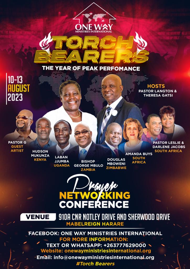 1_WayMinistries's tweet photo. Shalom!

Join us from 10 - 14 August for our annual Prayer Networking Conference. An experience like no other🙏🏾

#torchbearers #peakperformance #OWM #Shalom https://t.co/vI2uMVTBiw