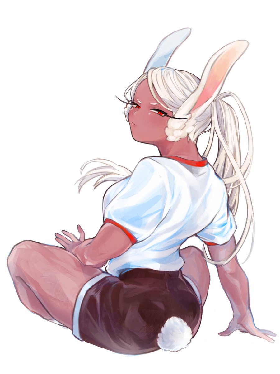 kinouru's tweet photo. ぽにて🐰 https://t.co/gQeOuaKoAI