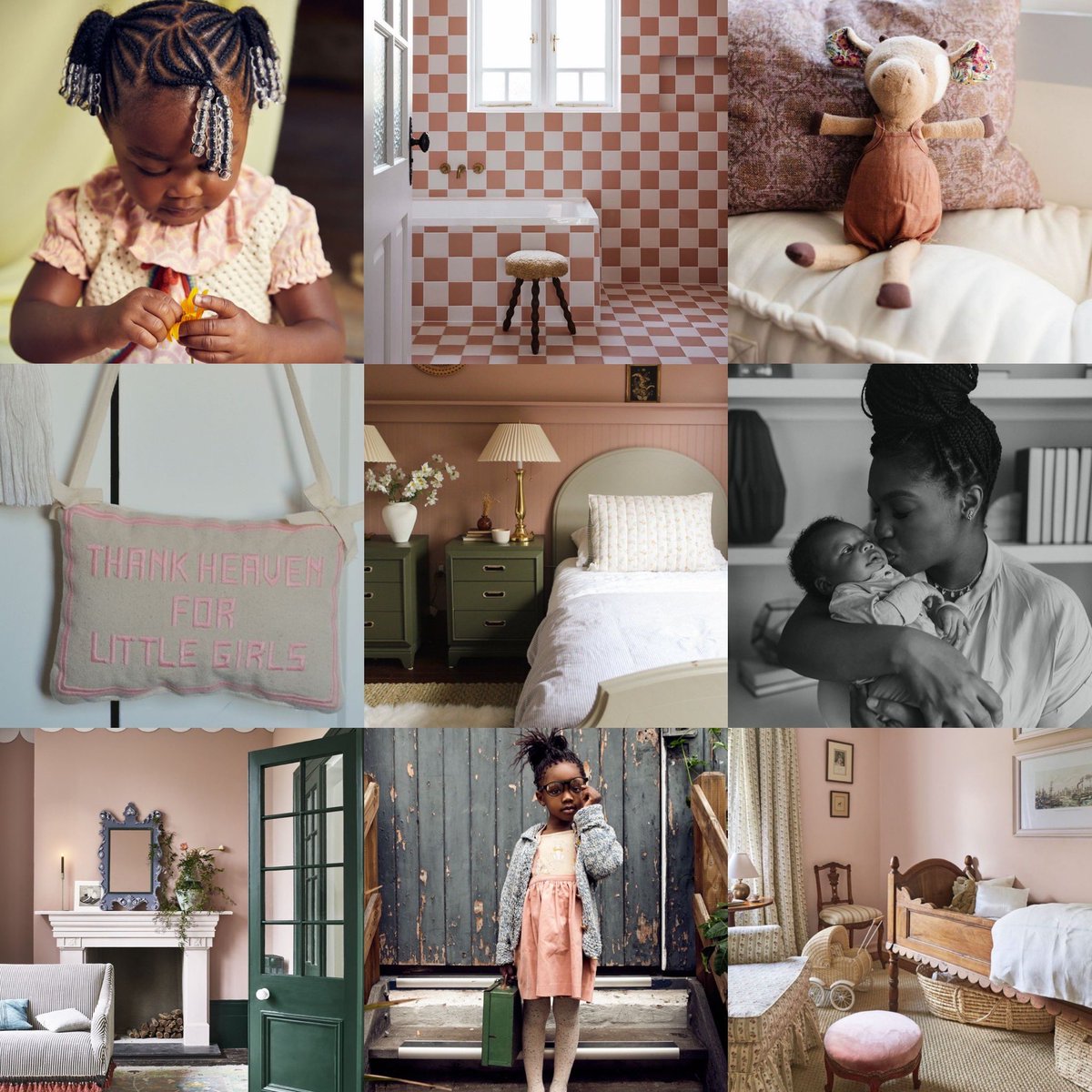 AshaFlingai's tweet image. #childrensroomdecor #blushpink #softpink #gold #forest #sage #femme #vintage [pin.it/3Jbn5J7]